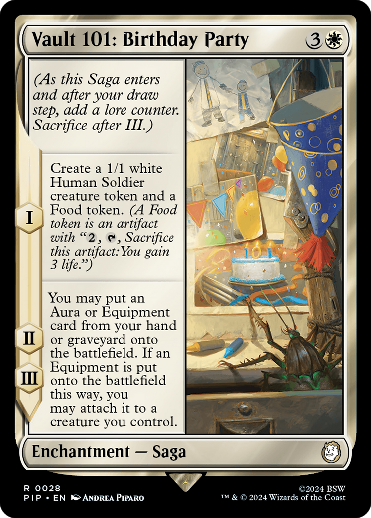 Vault 101: Birthday Party (PIP-028) (Foil)