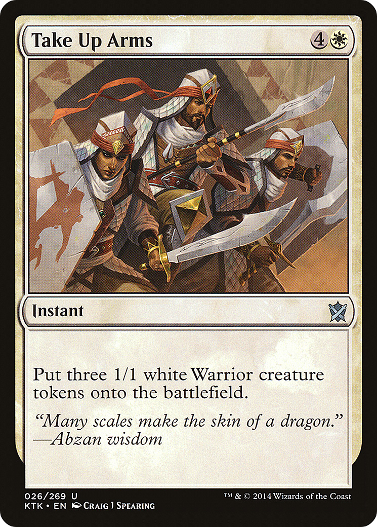 Take Up Arms (KTK-026) (Foil)