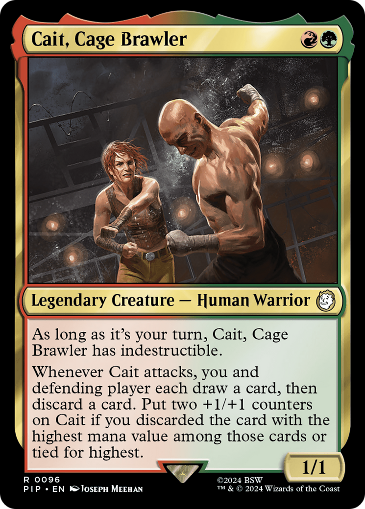 Cait, Cage Brawler (PIP-096) (Foil)