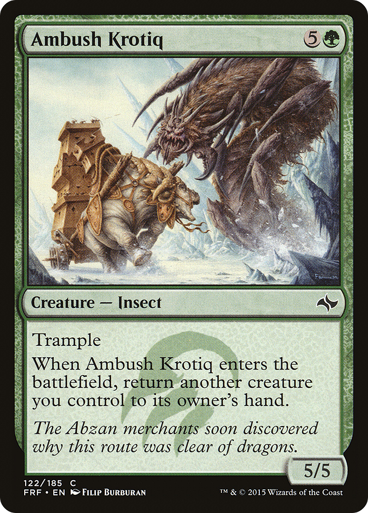 Ambush Krotiq (FRF-122) (Foil)