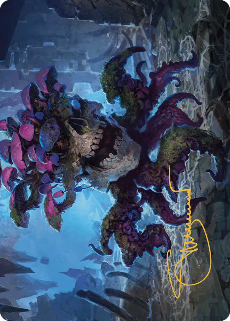 Deathcap Marionette Art Card (ALCI-016) (Gold-Stamped Signature)