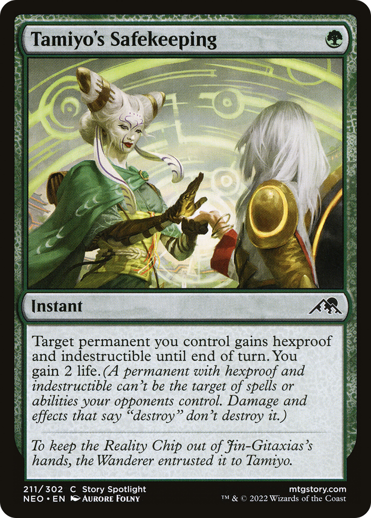 Tamiyo's Safekeeping (NEO-211) (Foil)