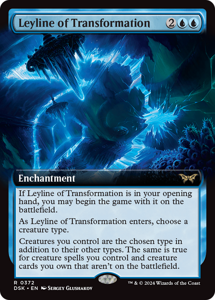 Leyline of Transformation (DSK-372) (Extended Art)