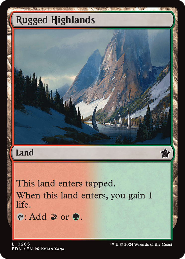 Rugged Highlands (FDN-265) (Foil)