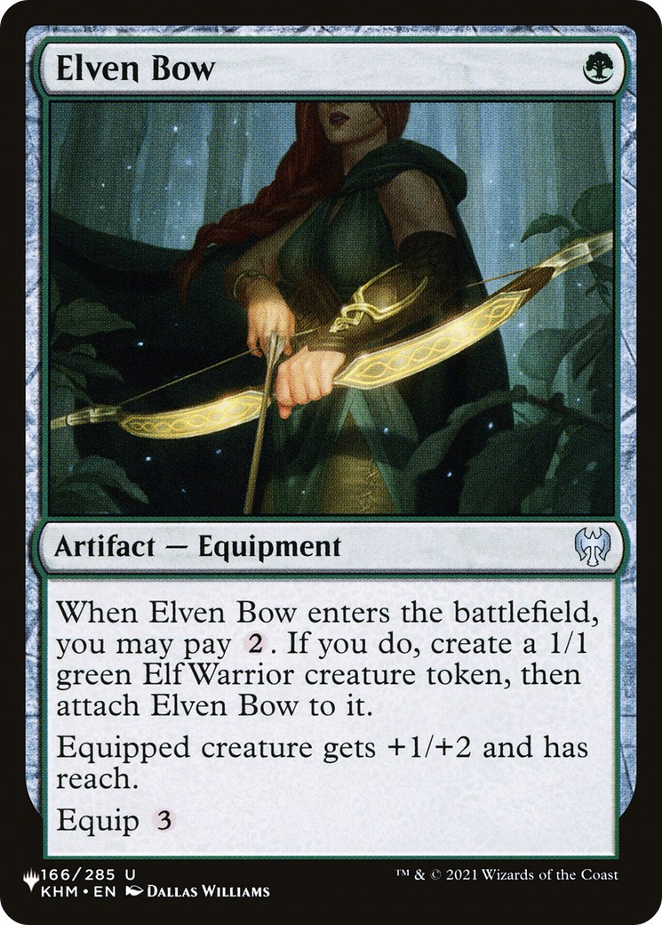 Elven Bow (LIST-KHM-166)