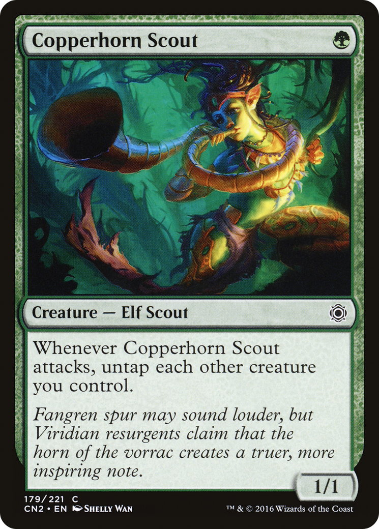 Copperhorn Scout (CN2-179) (Foil)