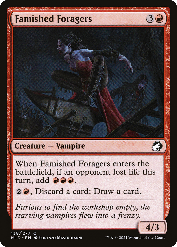 Famished Foragers (MID-138) (Foil)