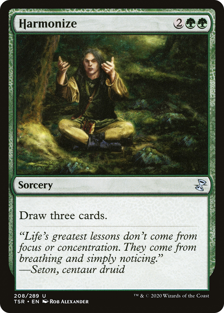 Harmonize (TSR-208) (Foil)