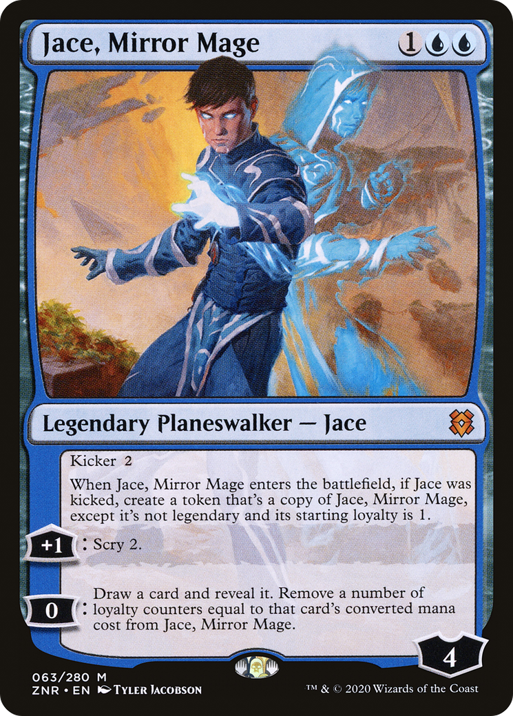 Jace, Mirror Mage (ZNR-063) (Foil)