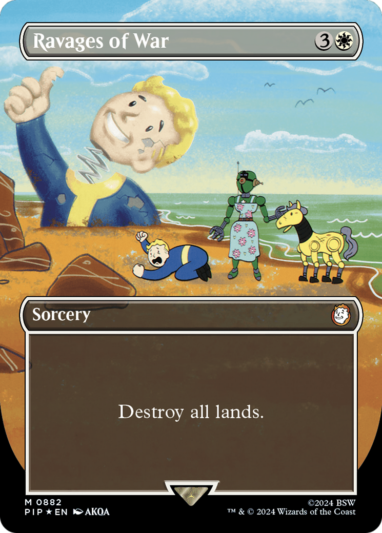 Ravages of War (PIP-882) (Borderless) (Surge Foil)