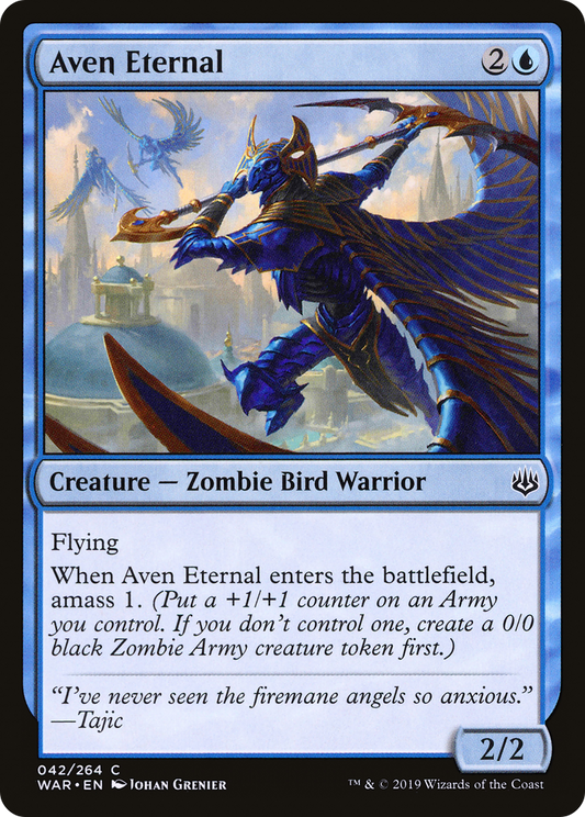 Aven Eternal (WAR-042) (Foil)