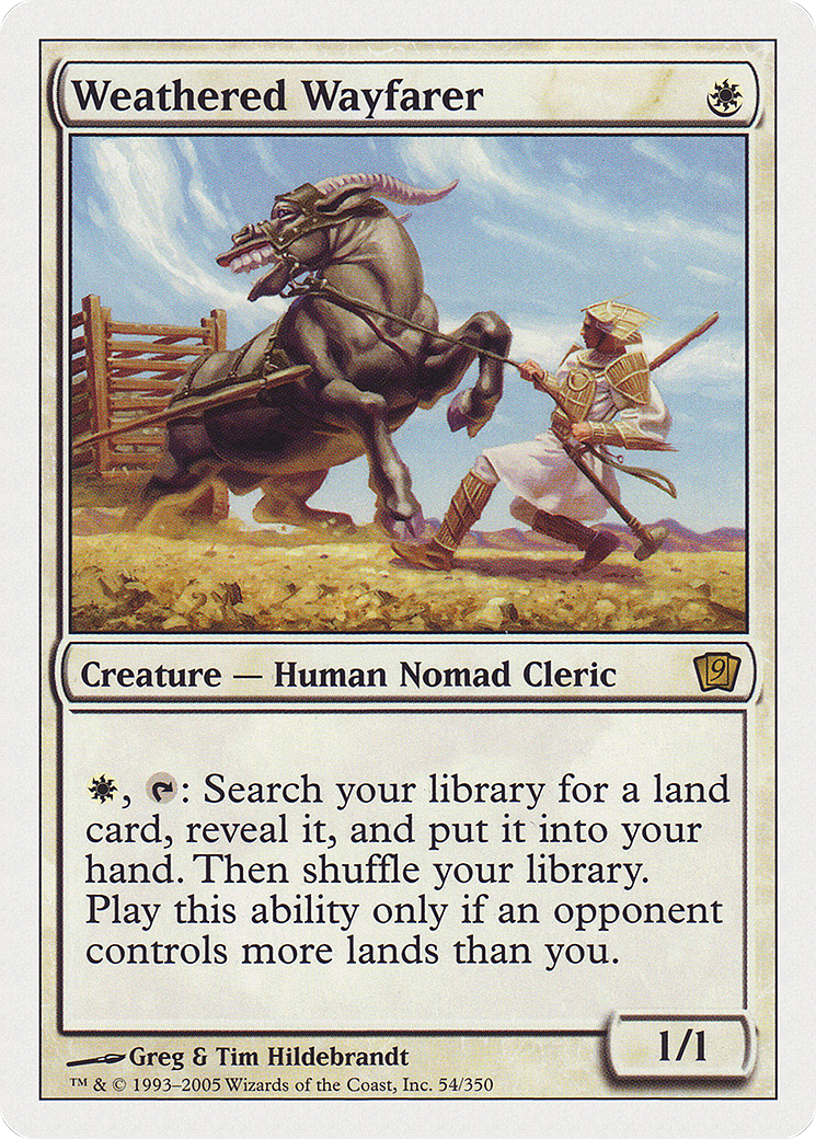 Weathered Wayfarer (9ED-054★) (Foil)