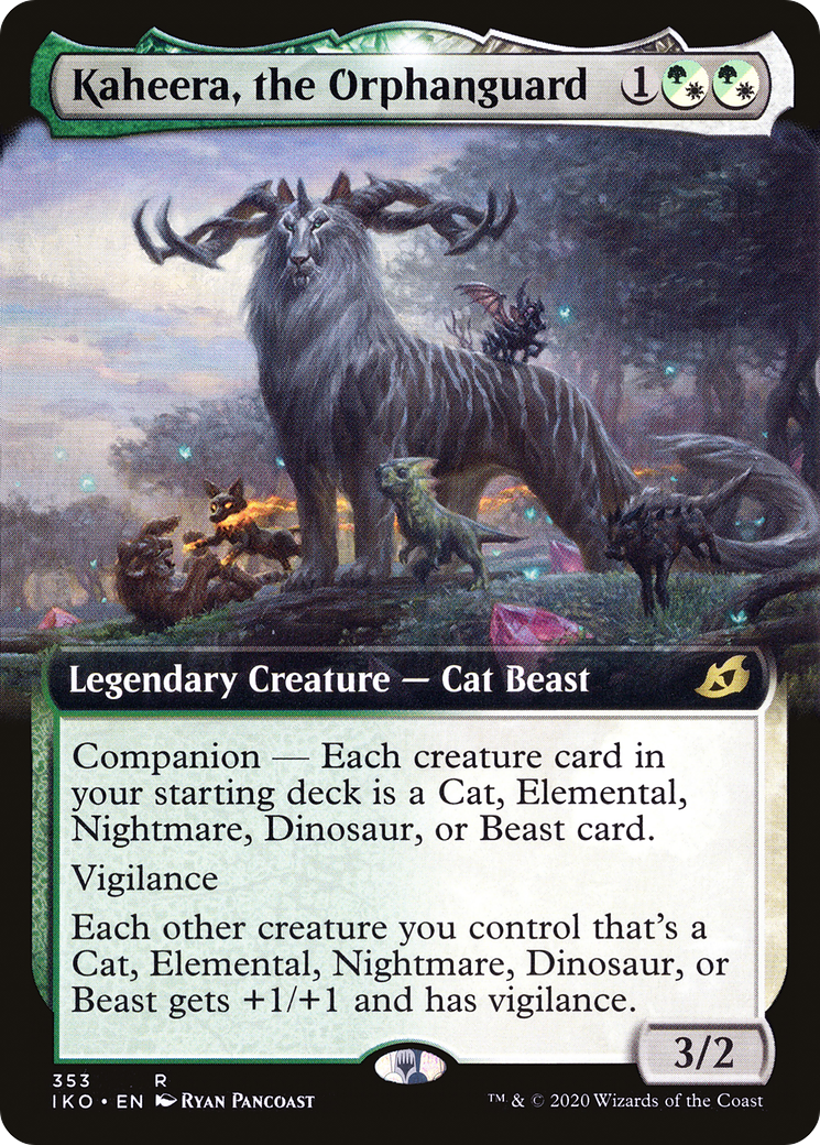 Kaheera, the Orphanguard (IKO-353) (Extended Art) (Foil)