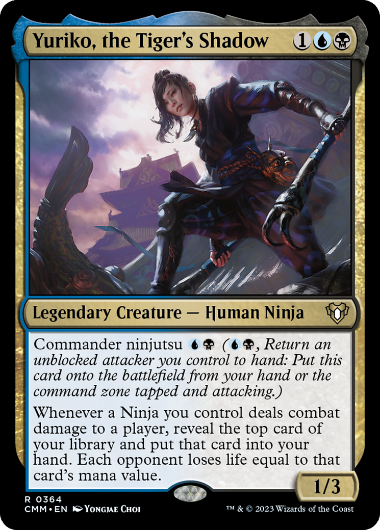 Yuriko, the Tiger's Shadow (CMM-364) (Foil)