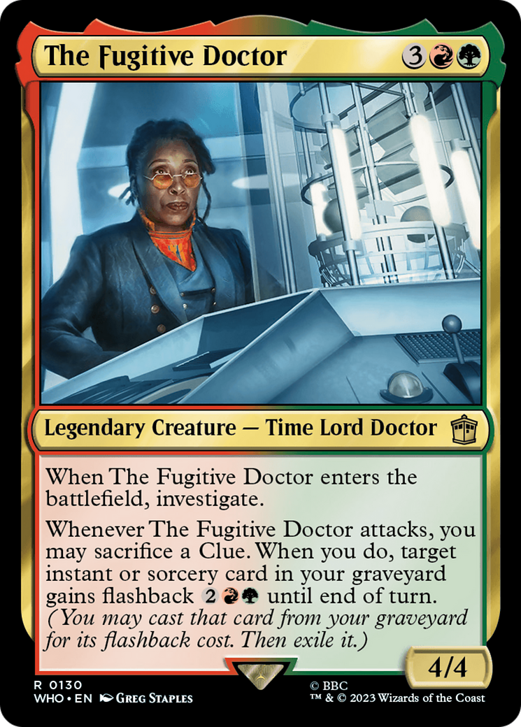 The Fugitive Doctor (WHO-130) (Foil)