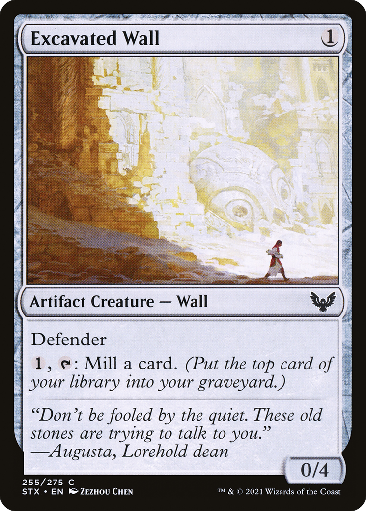 Excavated Wall (STX-255) (Foil)