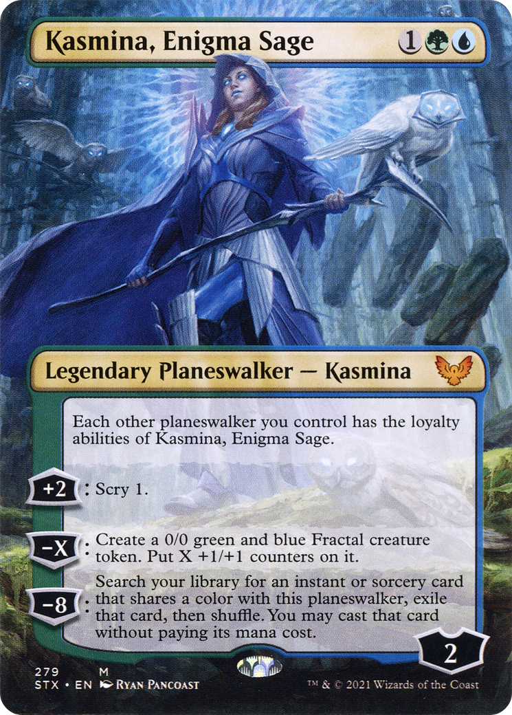 Kasmina, Enigma Sage (STX-279) (Borderless)