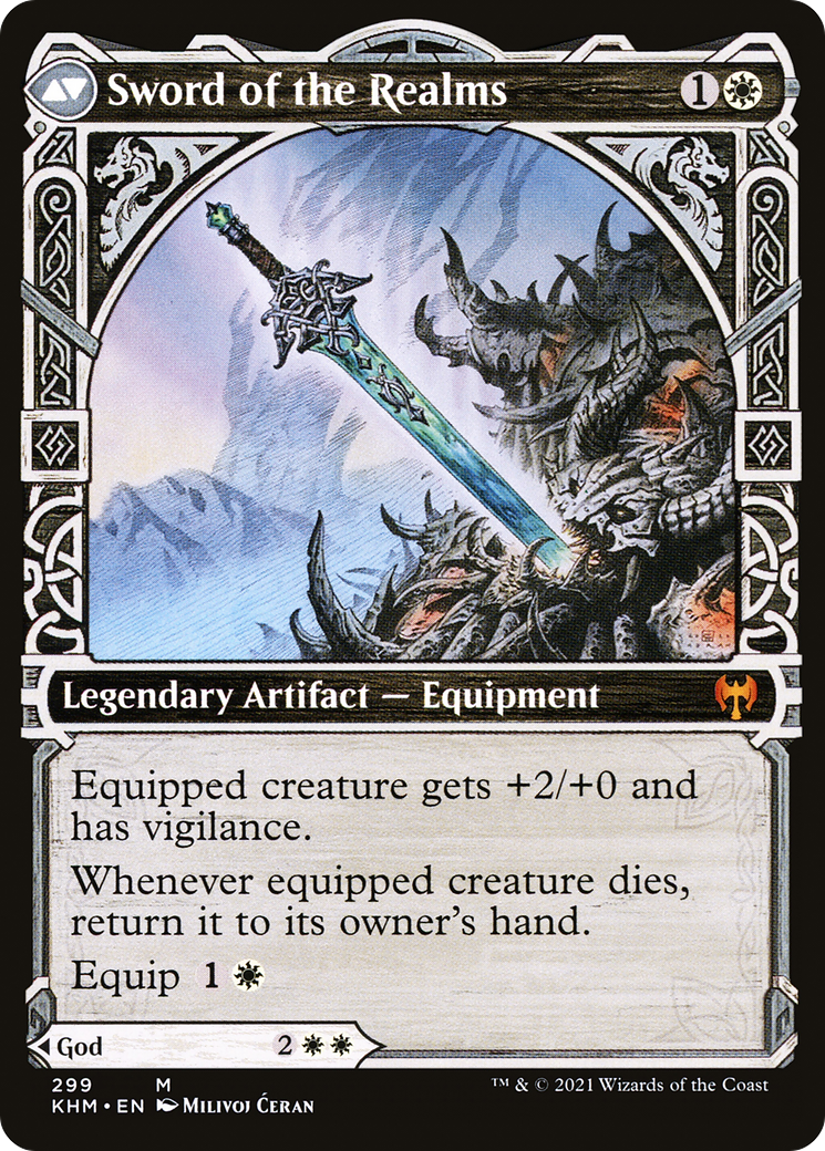 Halvar, God of Battle // Sword of the Realms (KHM-299) (Showcase)