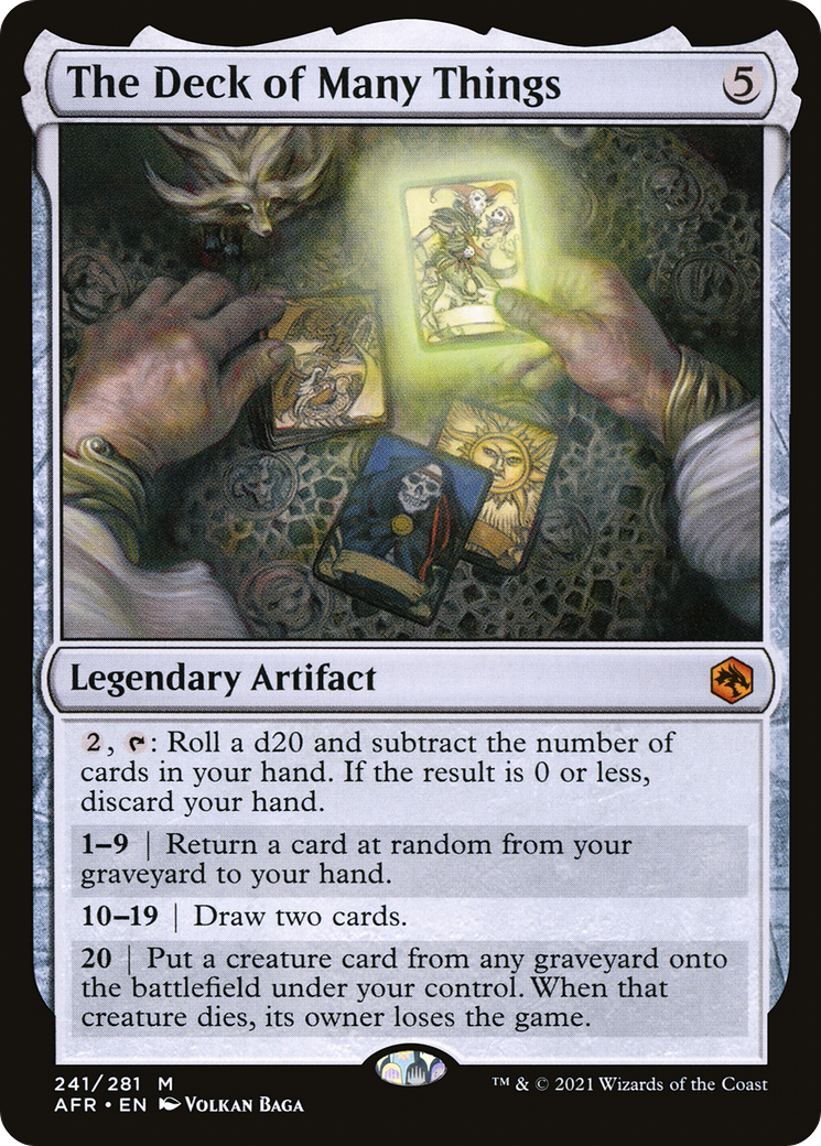 The Deck of Many Things (AFR-241) (Foil)