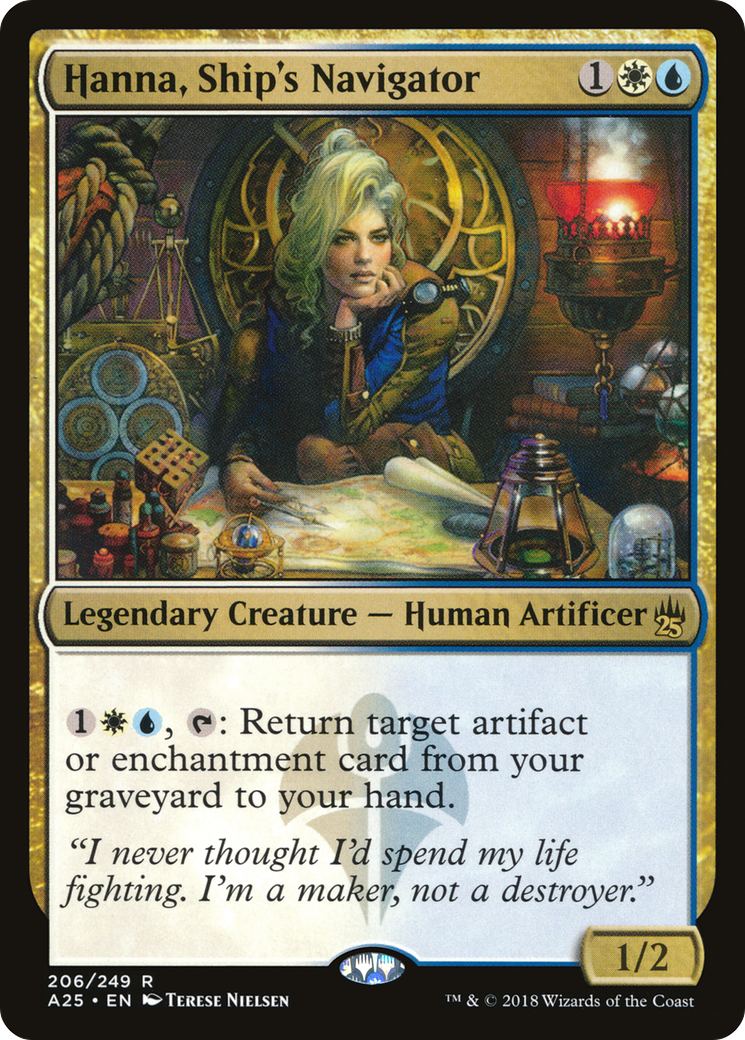 Hanna, Ship's Navigator (A25-206) (Foil)