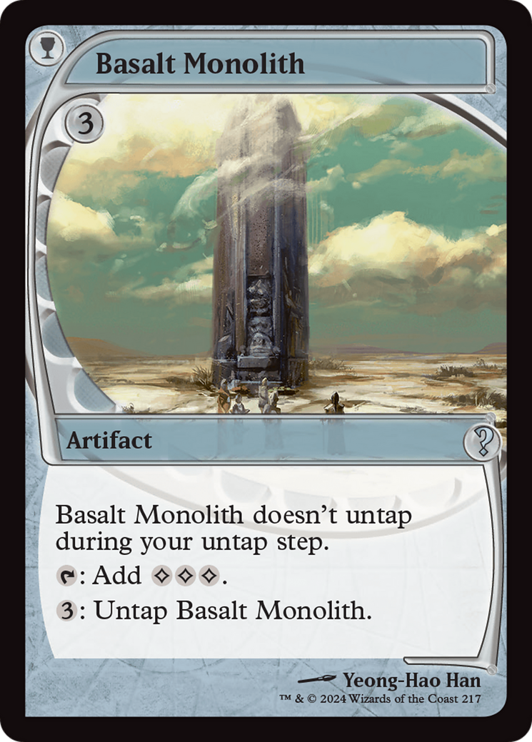 Basalt Monolith (MB2-217) (Foil)