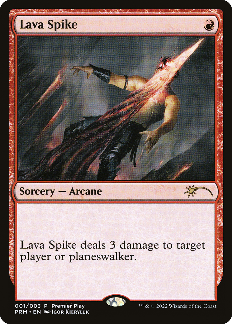 Lava Spike (PTP-2022-1) (Foil)