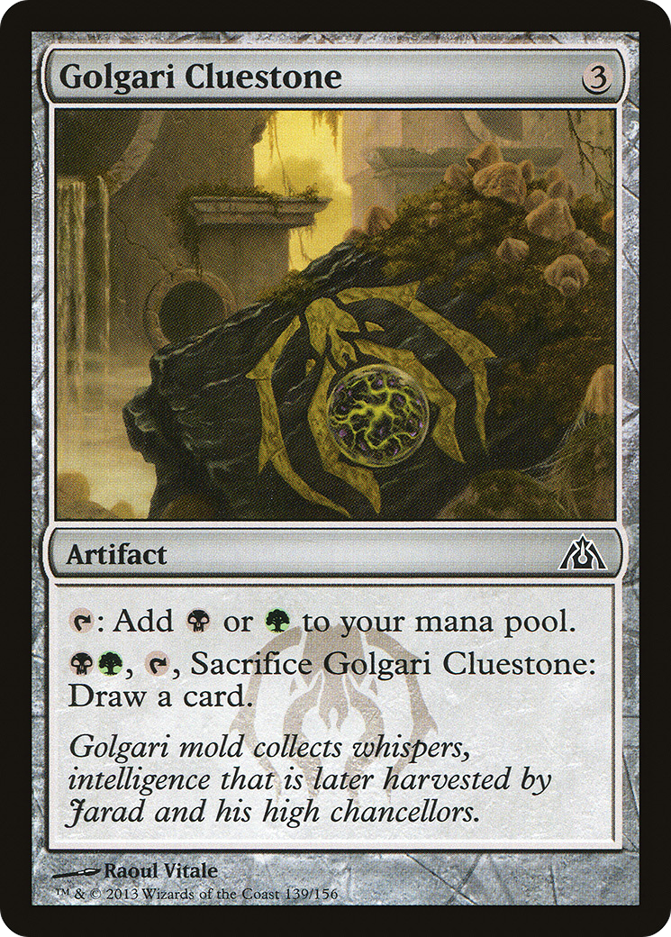 Golgari Cluestone (DGM-139) (Foil)