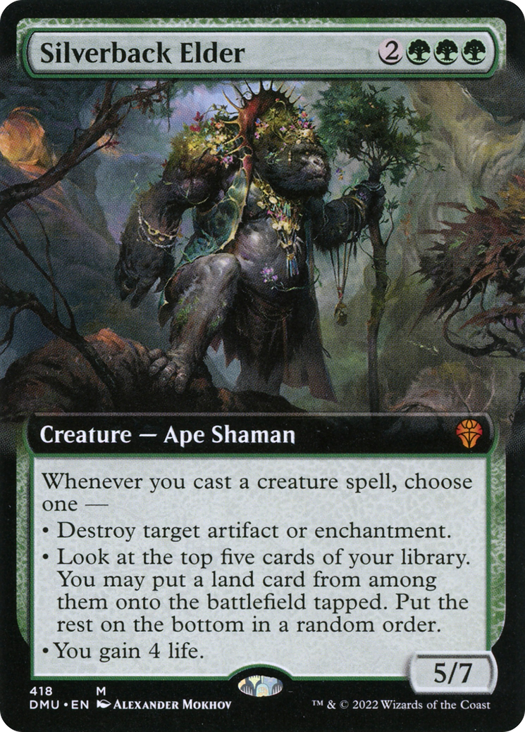 Silverback Elder (DMU-418) (Extended Art)