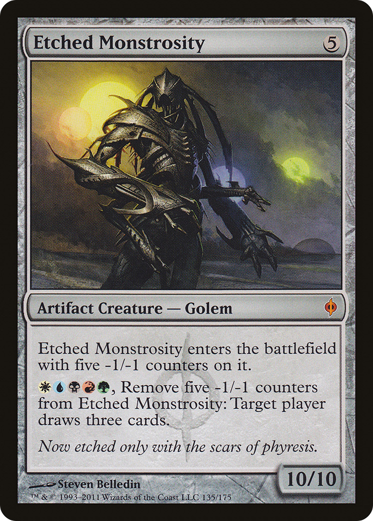 Etched Monstrosity (NPH-135) (Foil)