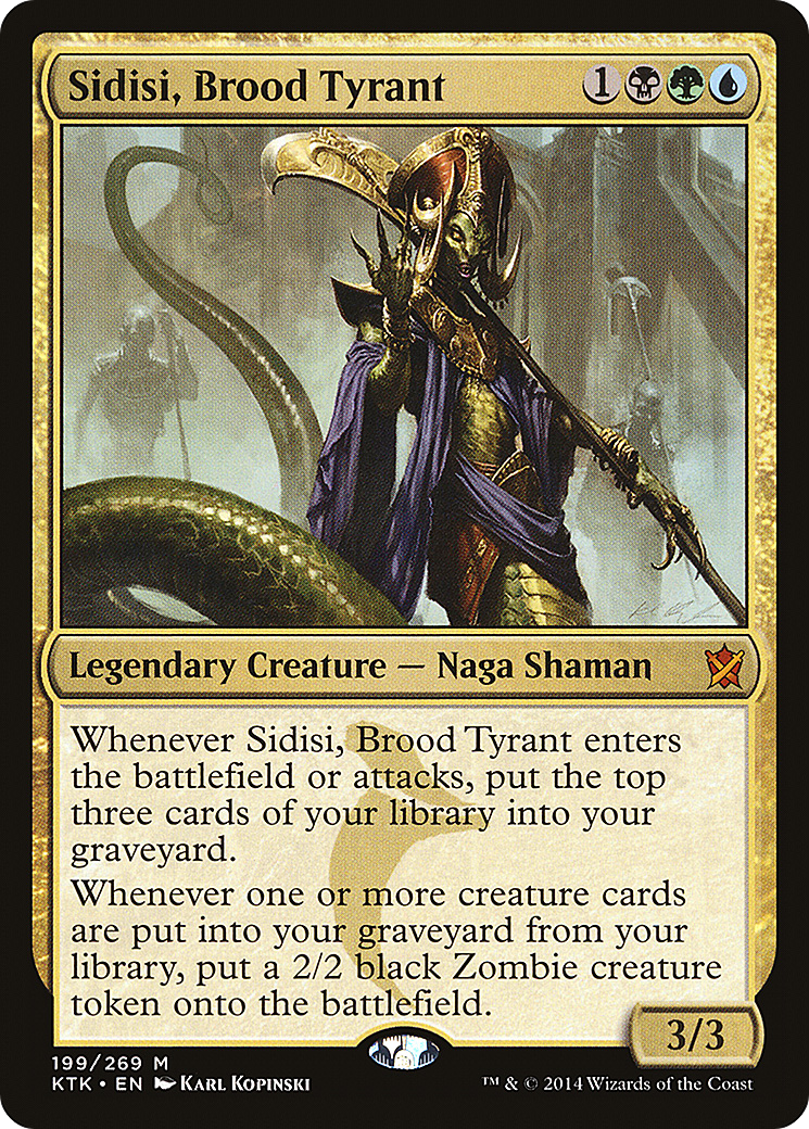 Sidisi, Brood Tyrant (KTK-199) (Foil)