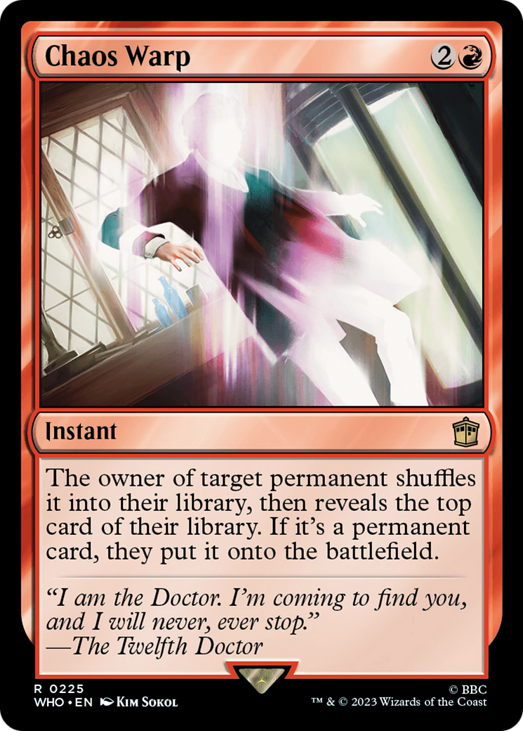 Chaos Warp (WHO-225) (Foil)