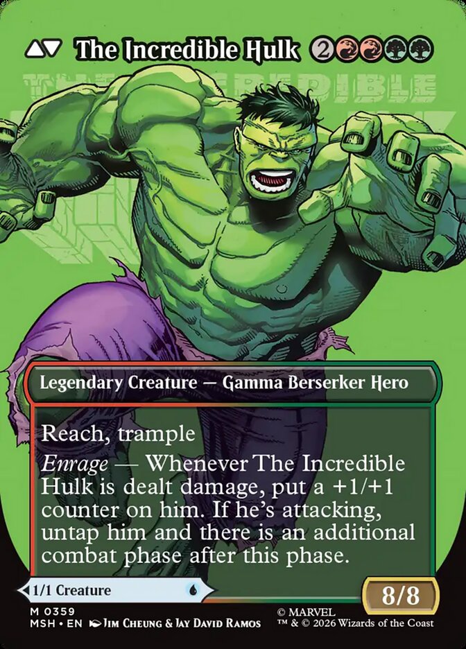 Bruce Banner (Borderless) (0359) (MSH-359) (Foil)
