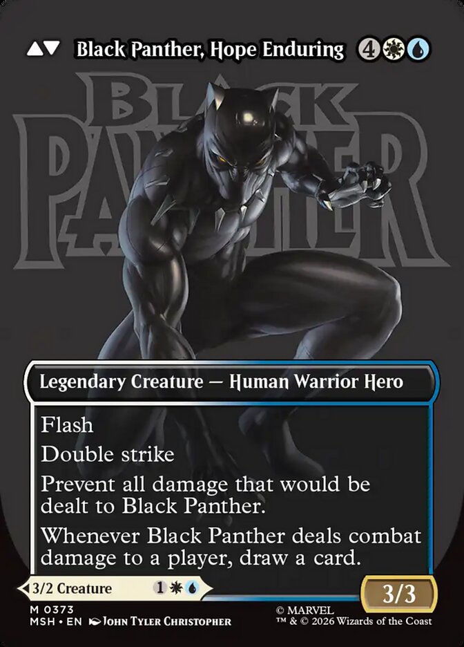 King T'Challa (Borderless) (0373) (MSH-373)