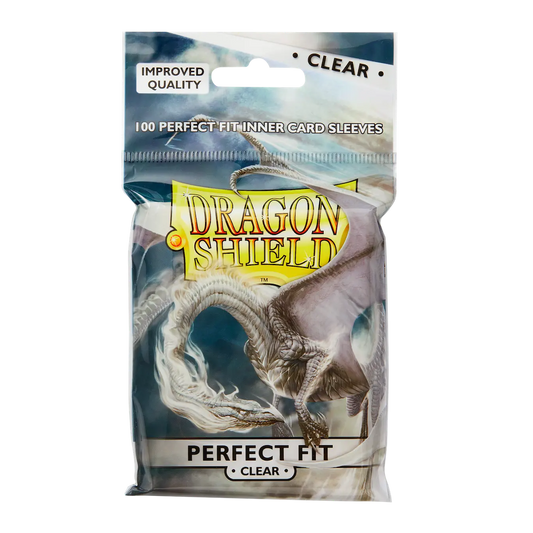 Dragon Shield Sleeves - Perfect Fit (Clear)