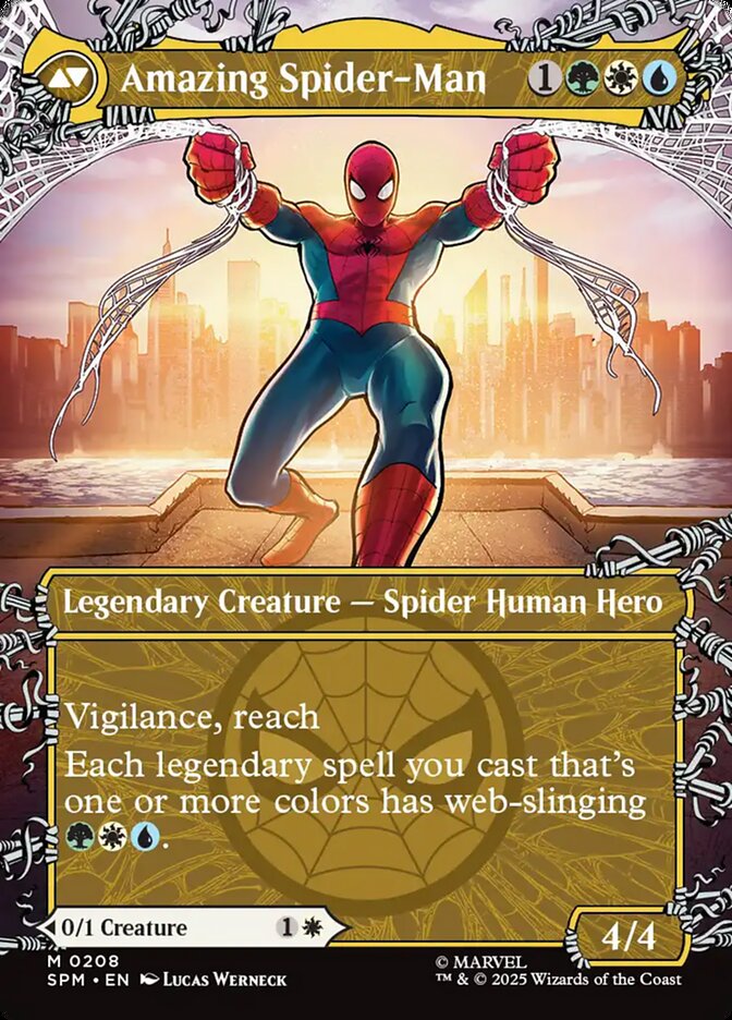 Peter Parker (0208) (Borderless) (SPM-208)