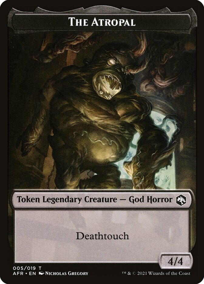 Tomb of Annihilation // The Atropal Double-Sided Token (TAFR-22 // 5)